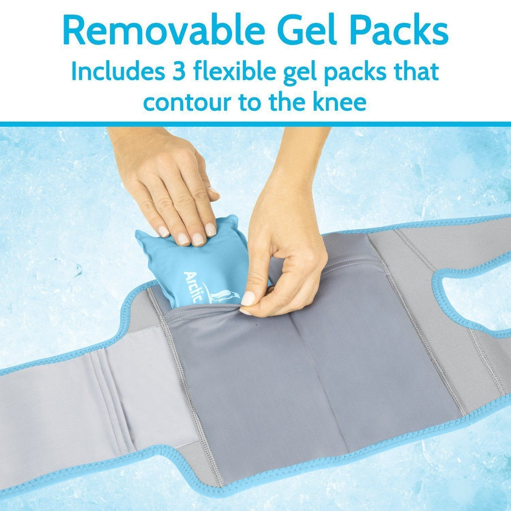 Knee Compression Ice Wrap