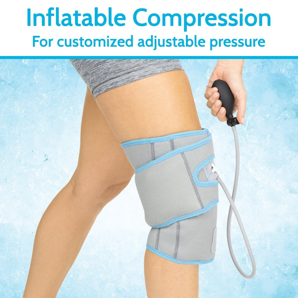 Knee Compression Ice Wrap