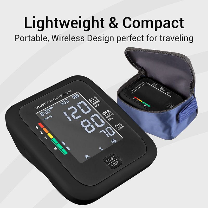 Blood Pressure Monitor Single Button Smart Phone Compatible