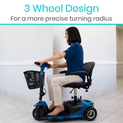 3-Wheel Mobility Scooter Compact Electric Scooter
