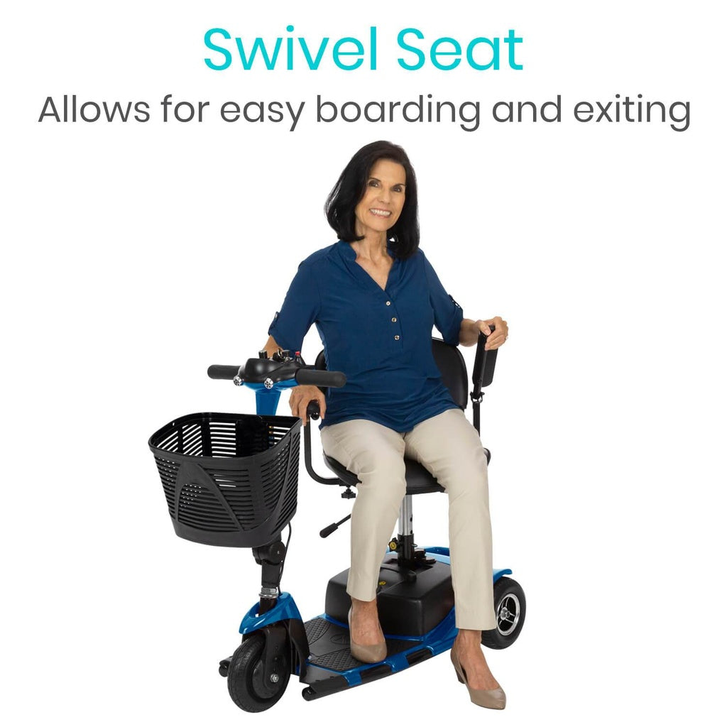 3-Wheel Mobility Scooter Compact Electric Scooter