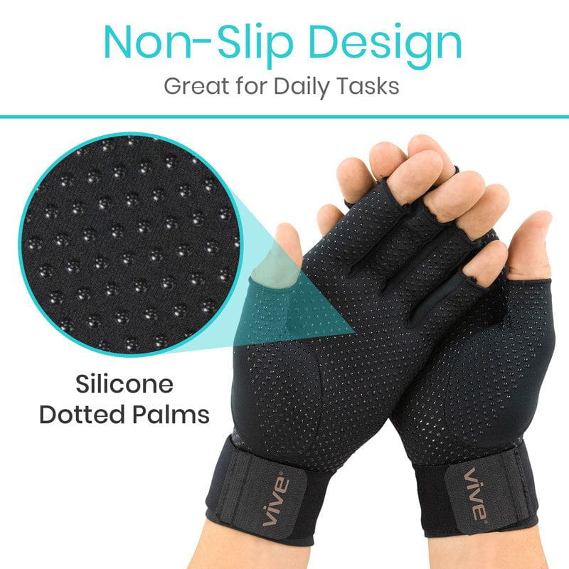 Copper Gloves With Strap