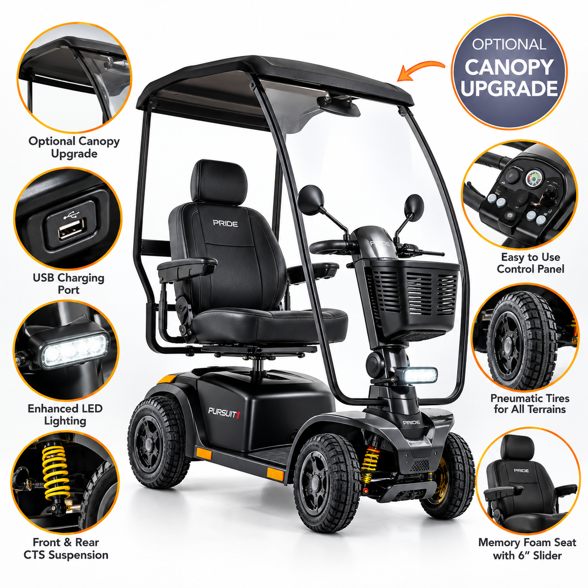 Pursuit 2 Mobility Scooter