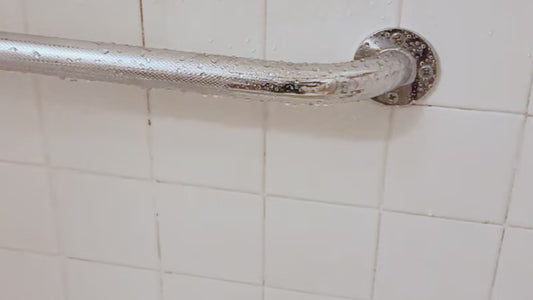 Knurled Chrome Grab Bar