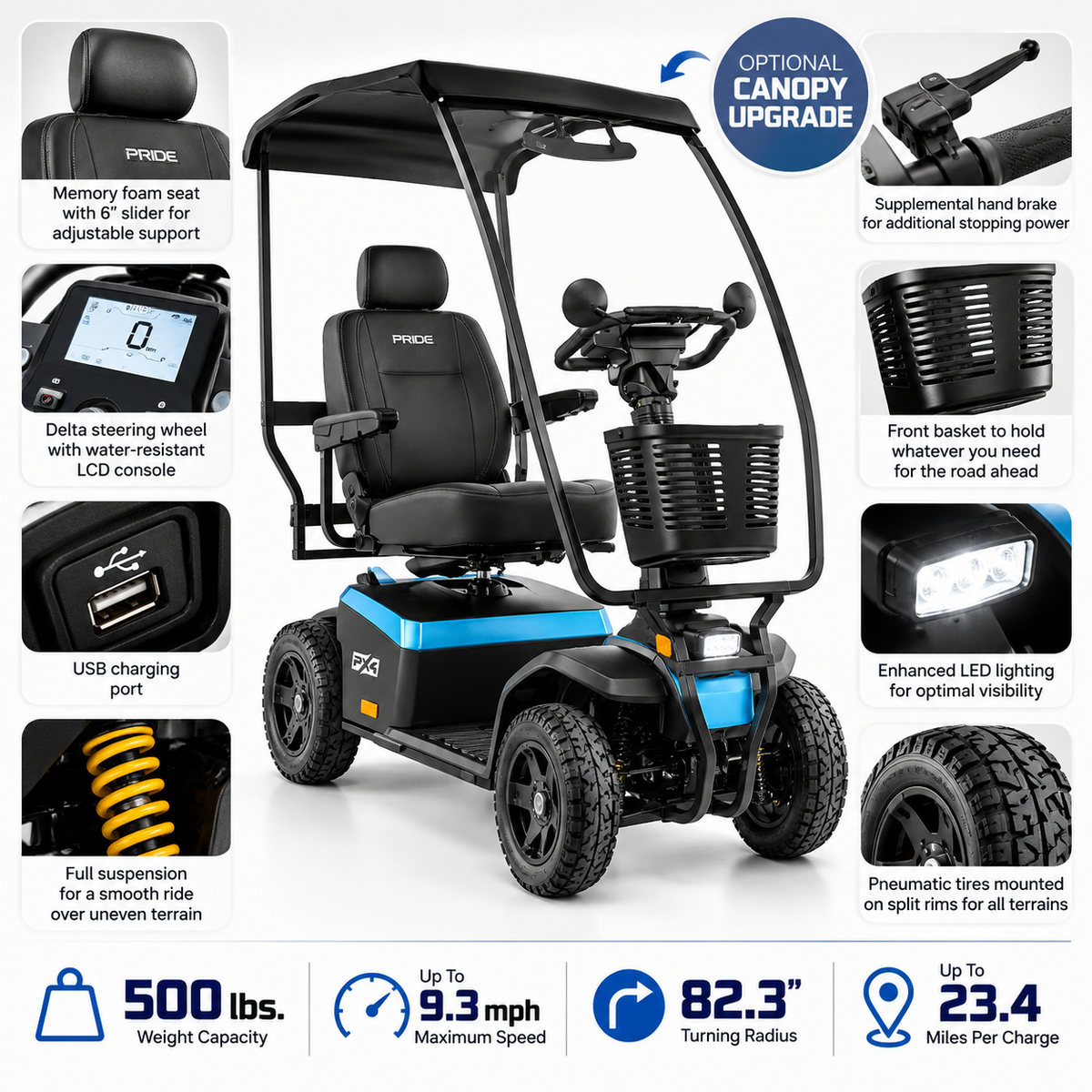 PX4 Outdoor Mobility Scooter