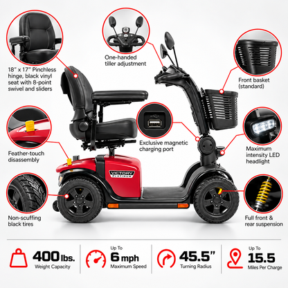 Victory 10 Platinum Mobility Scooter