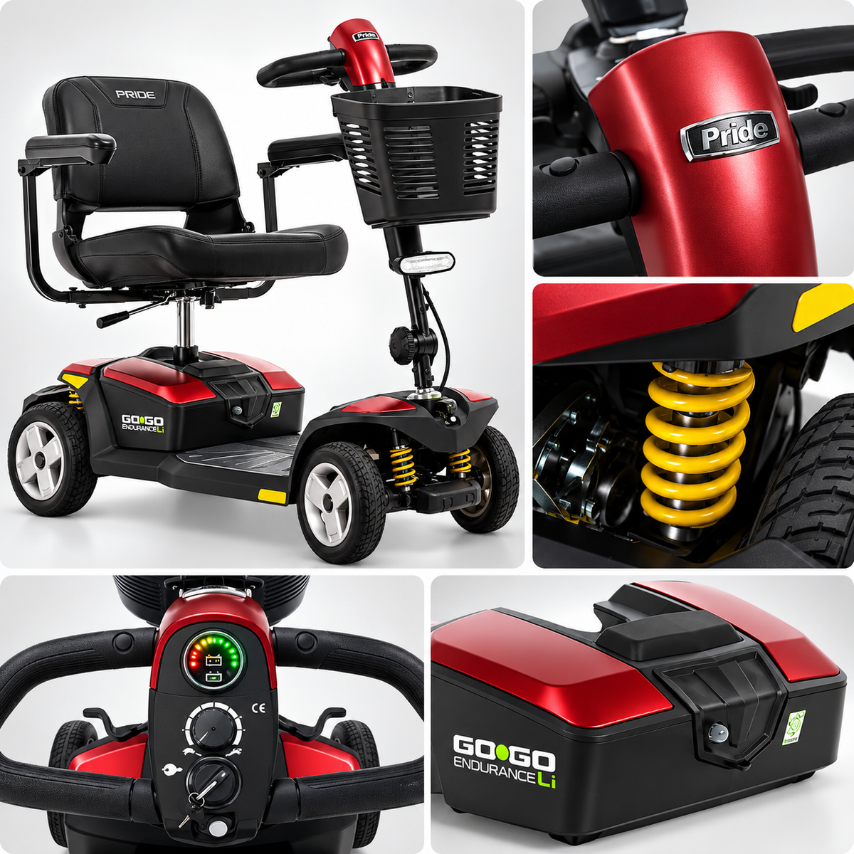 Go Go® Endurance Li 4-Wheel Scooter