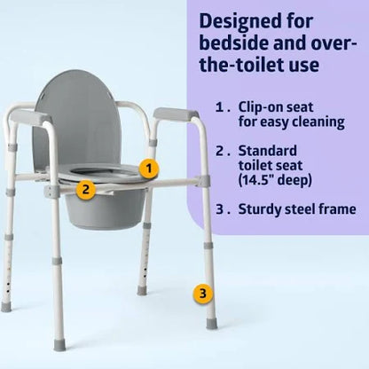 Three in One Bedside Commode