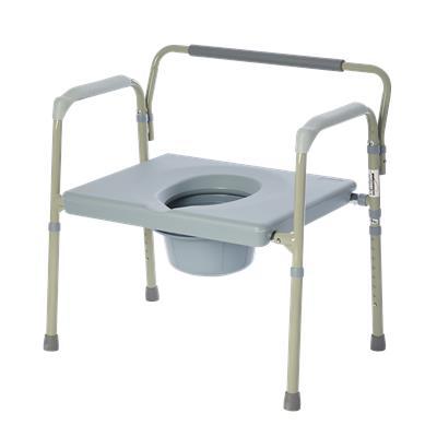 Bariatric Steel Bedside Commode