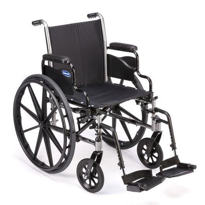 Wheelchair with foot rest