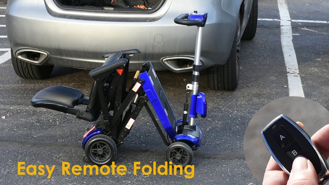 ZooMe Auto-Flex Folding Travel Scooter
