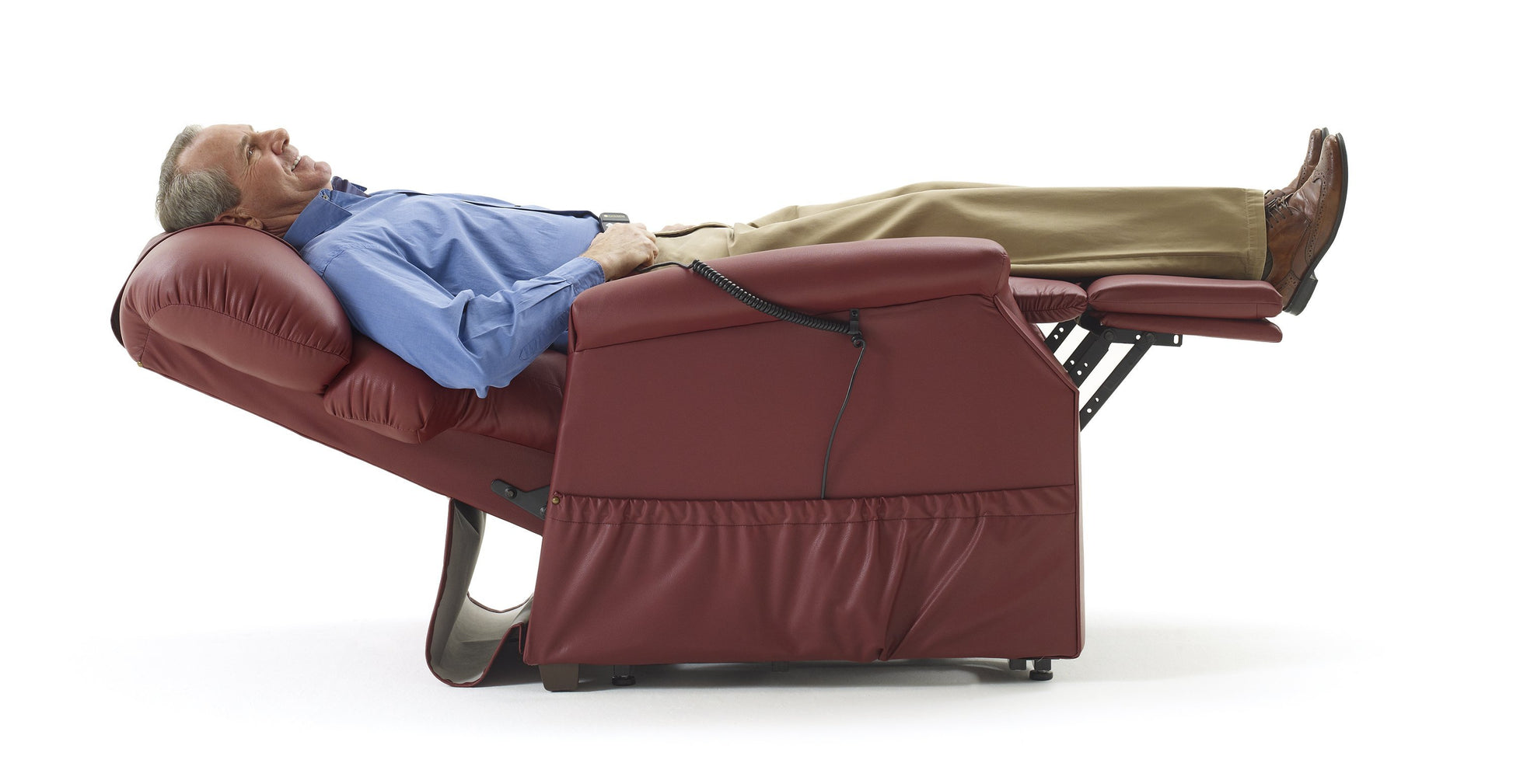 Lift chair with sleeping position